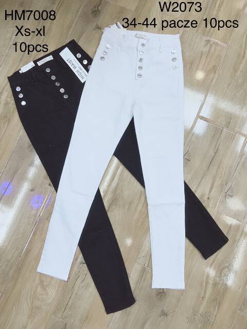 Jeansy damskie HM7008 1 kolor XS-XL 1