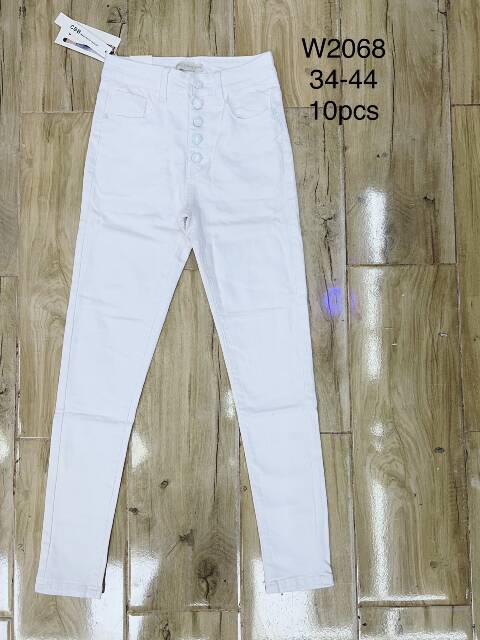 Jeansy damskie W2068 1 kolor 34-44 1