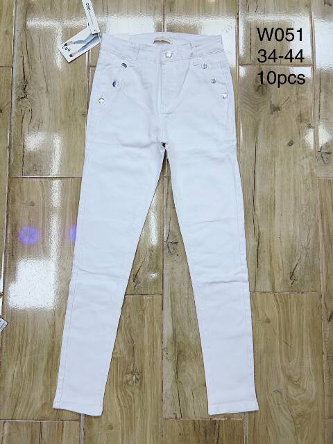 Jeansy damskie W051 1 kolor 34-44 1