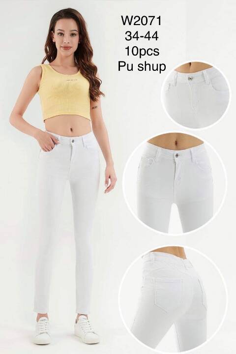 Jeansy damskie W2071 1 kolor 34-44