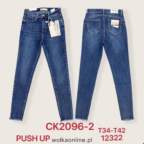 Jeansy damskie CK2096-2 1 kolor 34-42