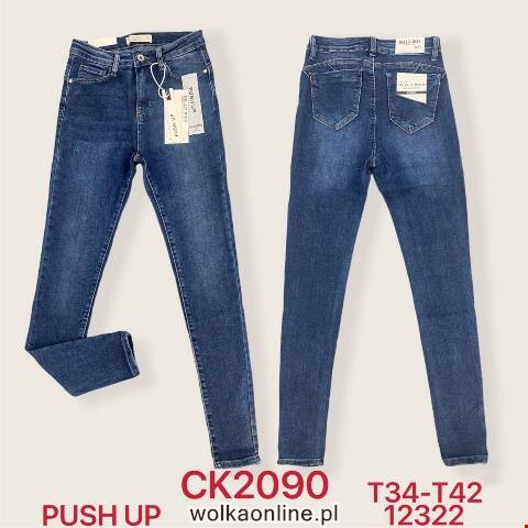 Jeansy damskie CK2090 1 kolor 34-42