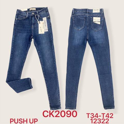 Jeansy damskie CK2090 1 kolor 34-42 1
