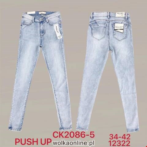 Jeansy damskie CK2086-5 1 kolor 34-42