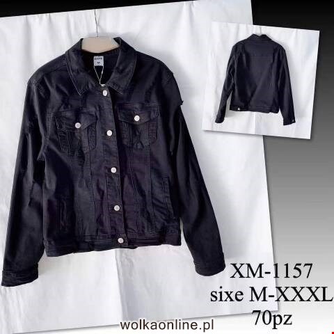 Kurtka jeansowa damskie XM-1157 1 kolor M-3XL