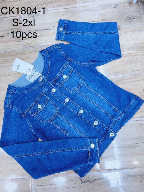 Kurtka jeansowa damskie CK1804-1 1 kolor S-2XL 1