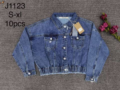 Kurtka jeansowa damskie J1123 1 kolor S-XL 1