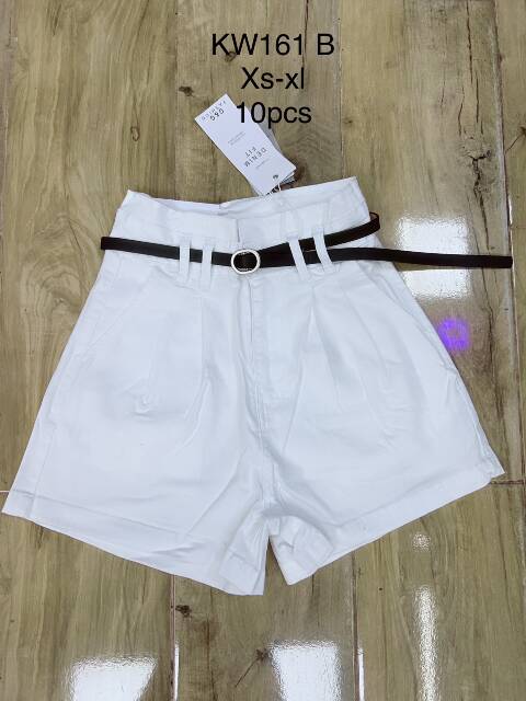Szorty damskie KW161B 1 kolor XS-XL