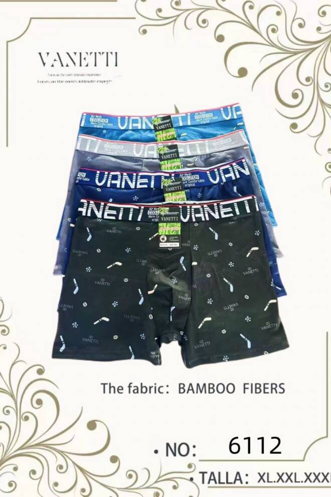 Bokserki męskie 6112 Mix KOLOR  XL-3XL 1