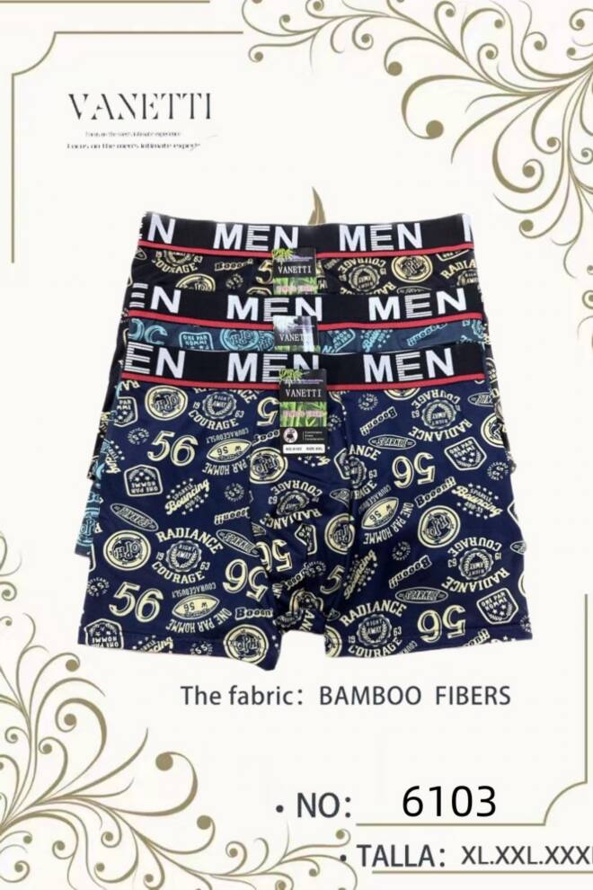 Bokserki męskie 6103 Mix KOLOR  XL-3XL 1