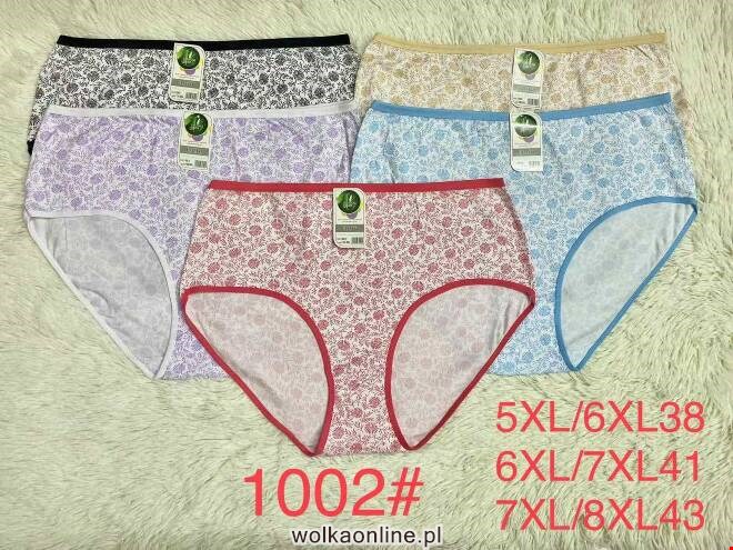Majtki damskie 1002 Mix KOLOR  5XL-8XL