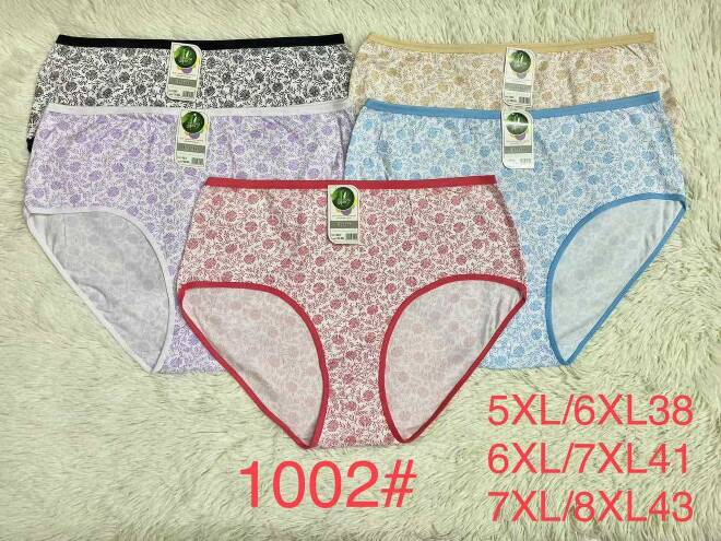 Majtki damskie 1002 Mix KOLOR  5XL-8XL 1
