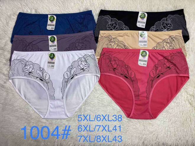 Majtki damskie 1004 Mix KOLOR  5XL-8XL 1