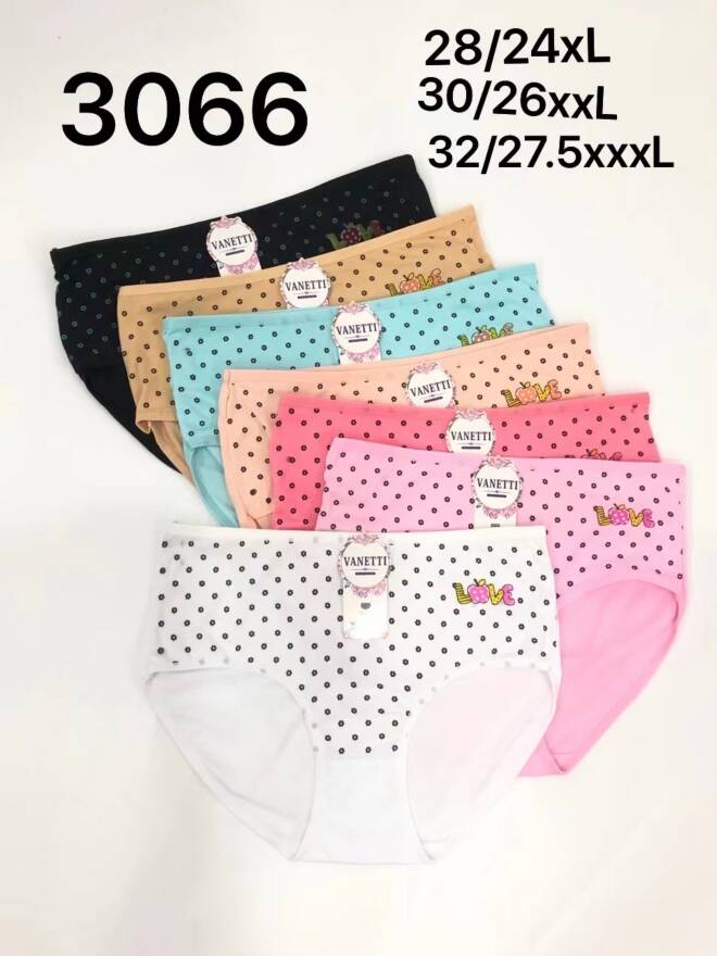Majtki damskie 3066 Mix KOLOR  XL-3XL 1