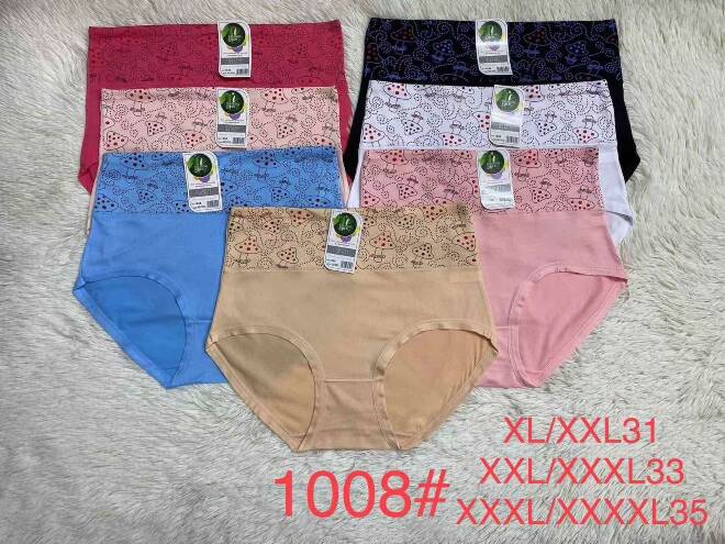 Majtki damskie 1008 Mix KOLOR  XL-4XL 1