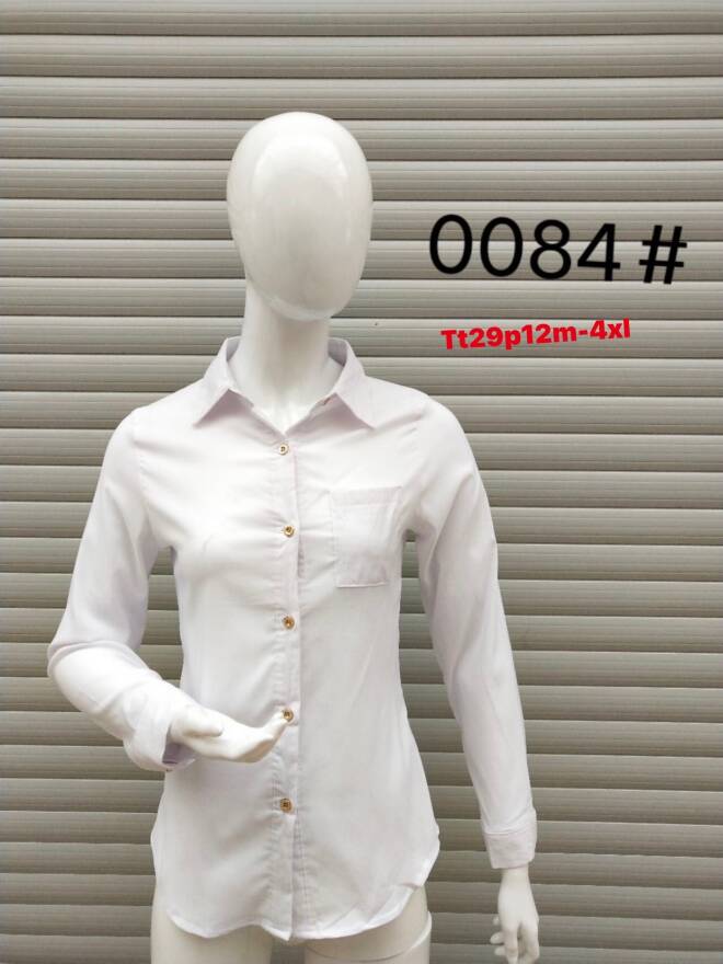 Koszula damskie 0084 Mix KOLOR  M-4XL (Towar China) 1