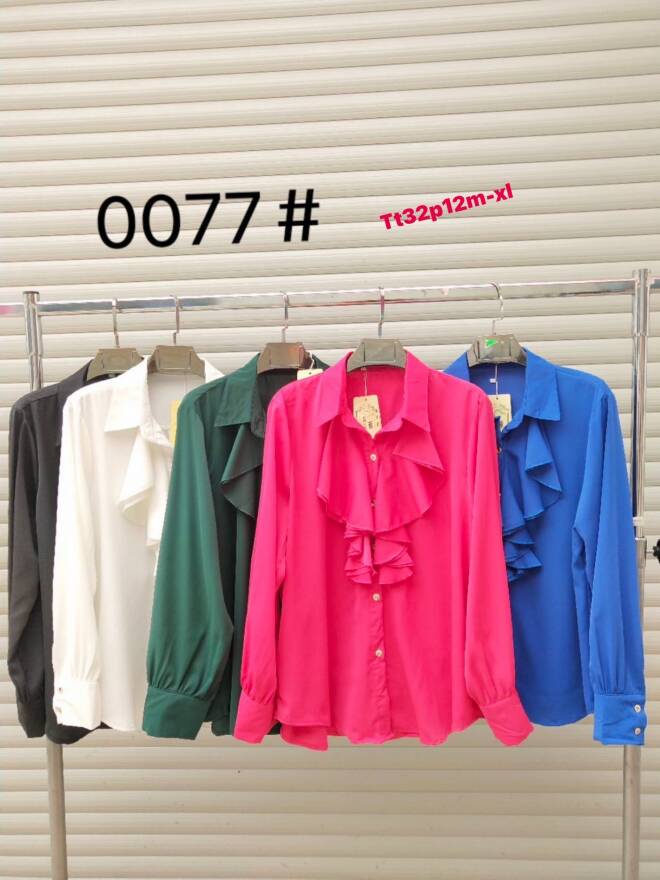 Koszula damskie 0077 Mix KOLOR  M-XL (Towar China) 1