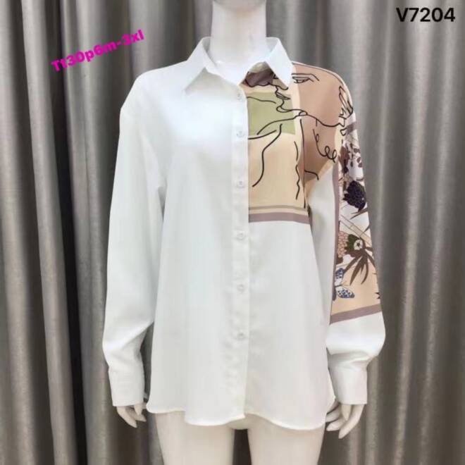 Koszula damskie V7204 1 kolor  M-3XL (Towar China) 1