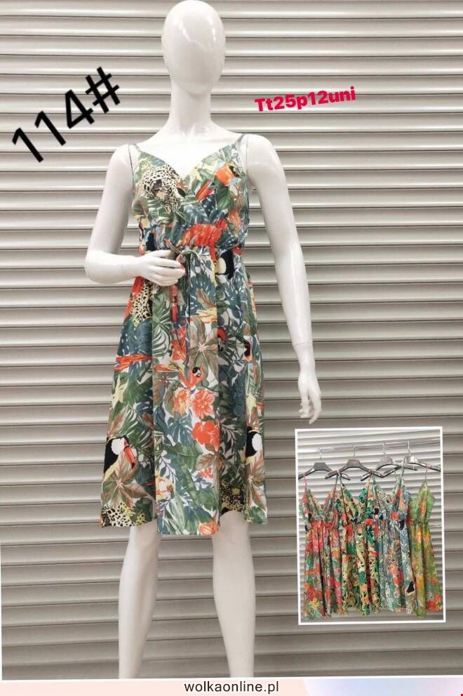 Sukienka damskie 114 Mix KOLOR  Standard (Towar China)