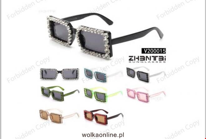 Okulary przeciwsłoneczne damskie V200015 Mix KOLOR  Standard