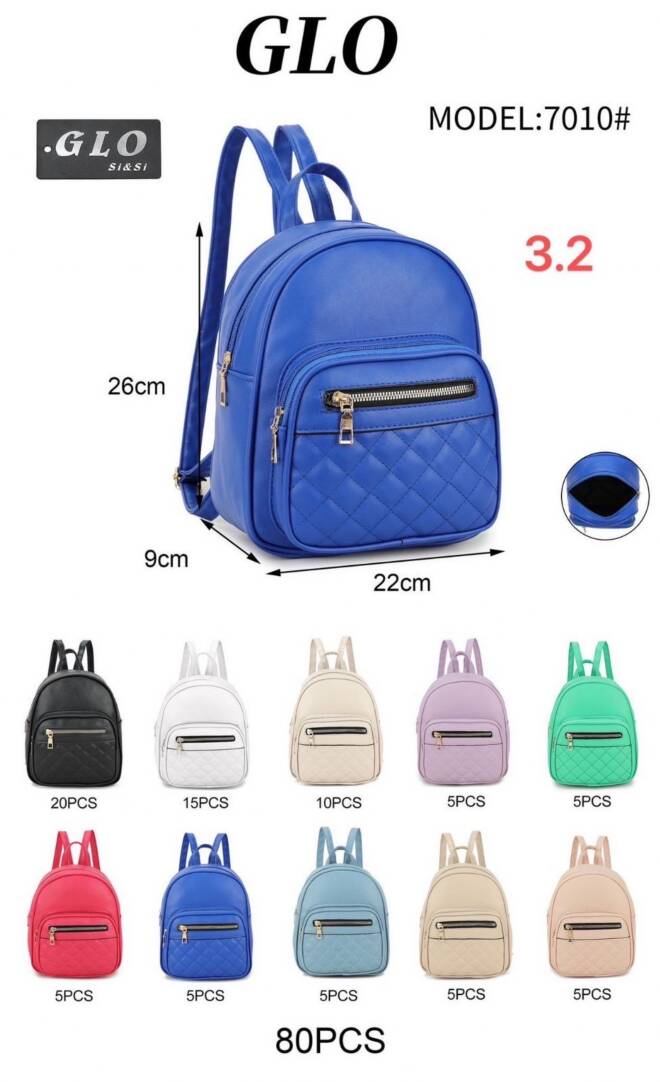 Plecak damskie 7010 Mix KOLOR  Standard 1