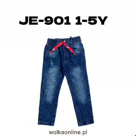 Jeansy chłopięce JE-901 1 kolor 1-5
