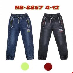 Jeansy chłopięce HB-8857 1 kolor 4-12