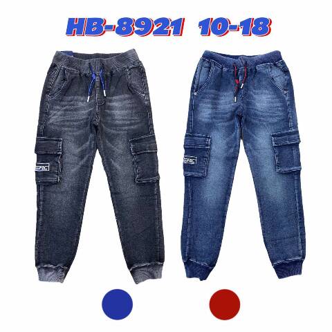 Jeansy chłopięce HB-8921 1 kolor 10-18
