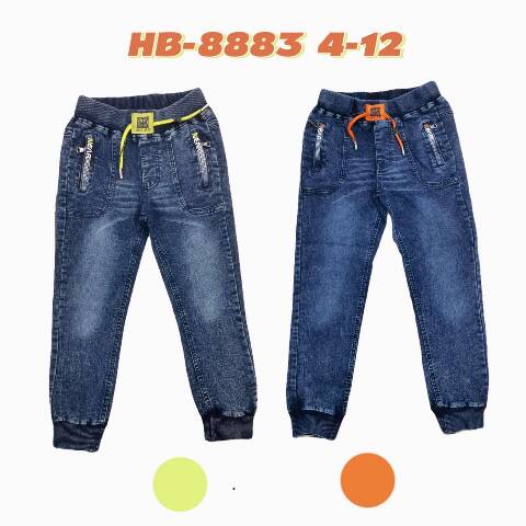 Jeansy chłopięce HB-8883 1 kolor 4-12