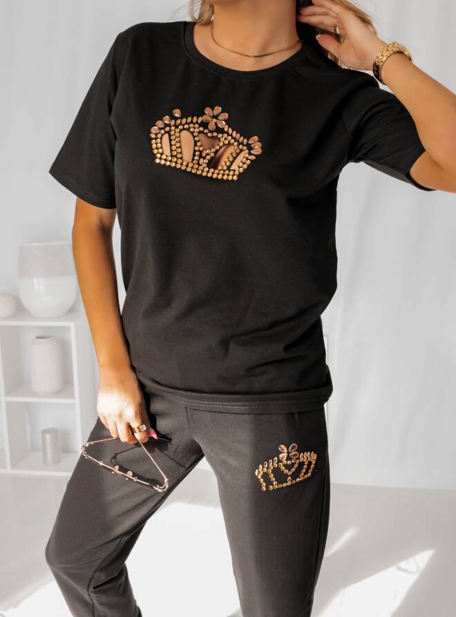 Komplet damskie 9058 1 kolor  S-XL (TOWAR Tureckie) 1