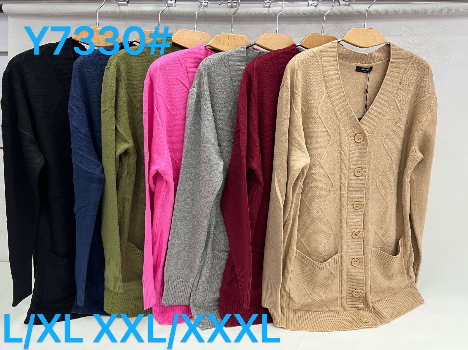 Sweter damskie Y7330 Mix KOLOR  L-3XL 1