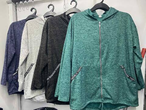 Bluza Damskie 9084 1 kolor L-3XL (Towar Polskie)