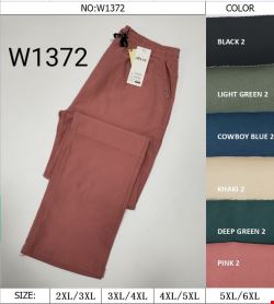 Spodnie damskie W1272 Mix KOLOR  2XL-6XL( Towar China)