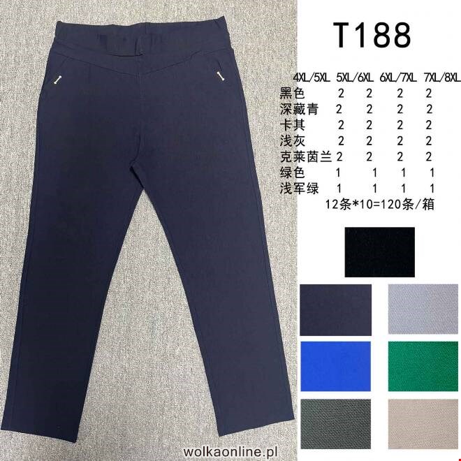 Spodnie damskie T188 Mix KOLOR  4XL-8XL( Towar China)