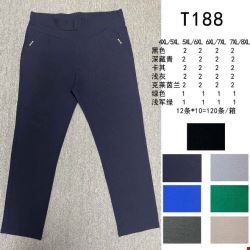 Spodnie damskie T188 Mix KOLOR  4XL-8XL( Towar China)