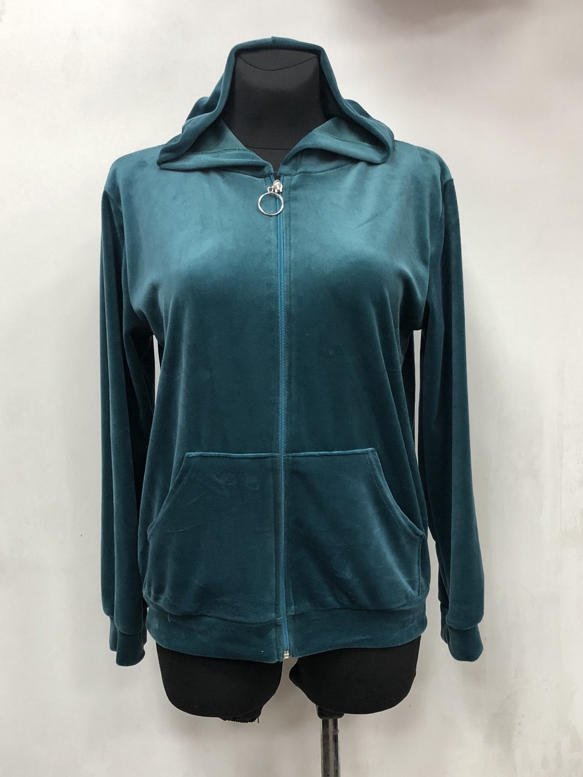 Bluza welurowa damskie 9180 1 kolor  L-4XL (Towar Polskie ) 1