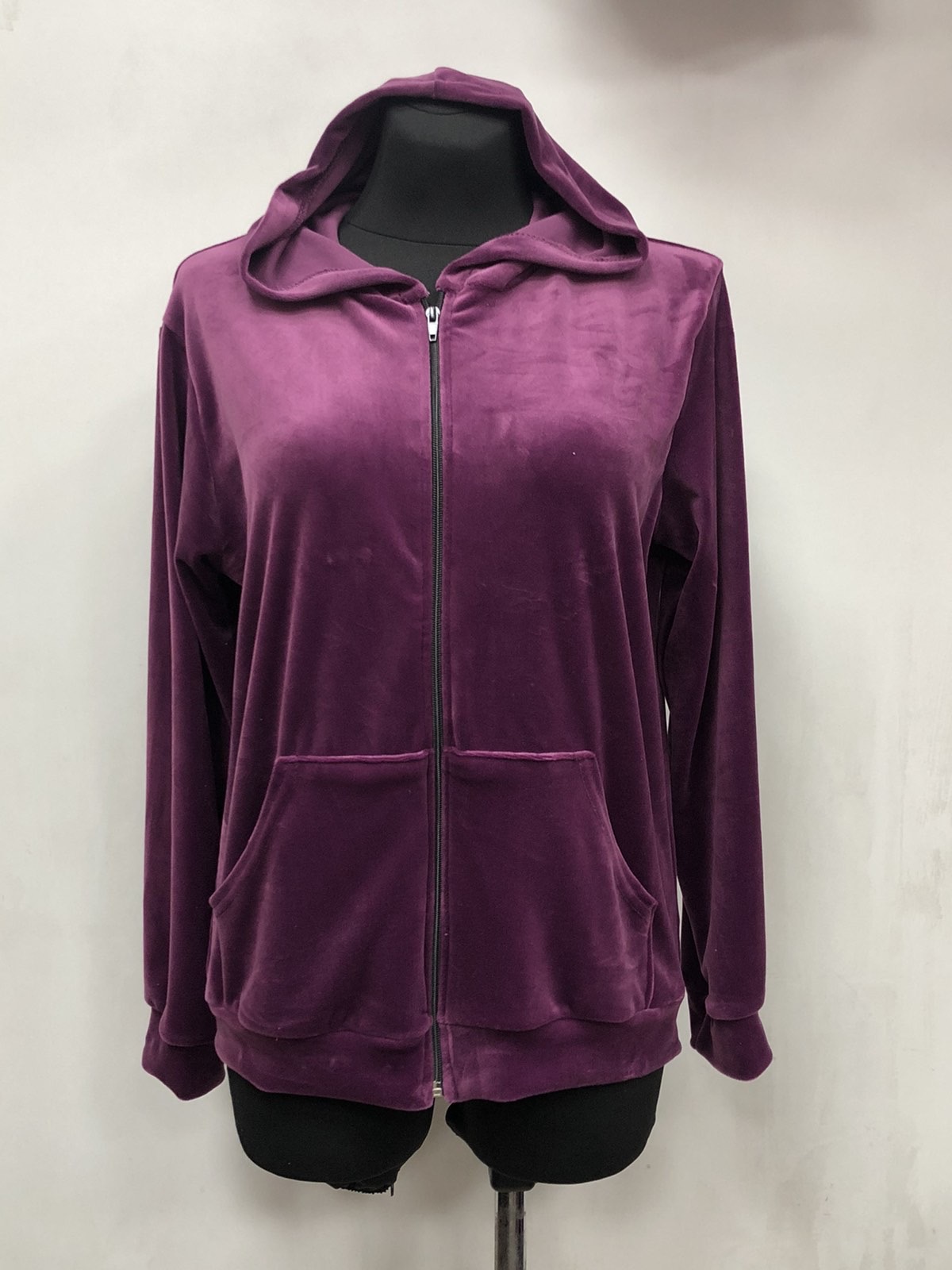 Bluza welurowa damskie 9185 1 kolor  L-4XL (Towar Polskie ) 1