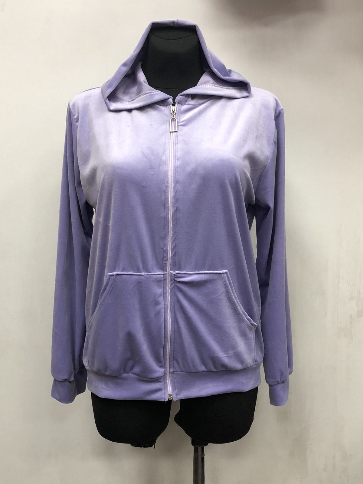 Bluza welurowa damskie 9188 1 kolor  L-4XL (Towar Polskie ) 1