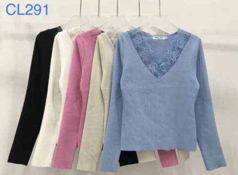 Sweter damskie CL291 Mix kolor S-XL 1