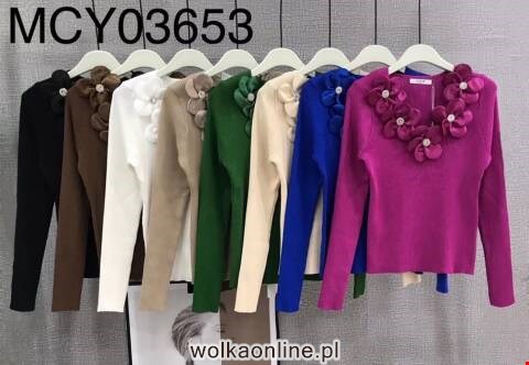 Sweter damskie MCY03653 Mix kolor Standard