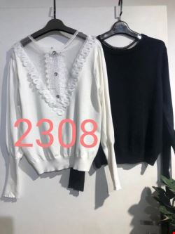Sweter damskie 2308 Mix kolor Standard