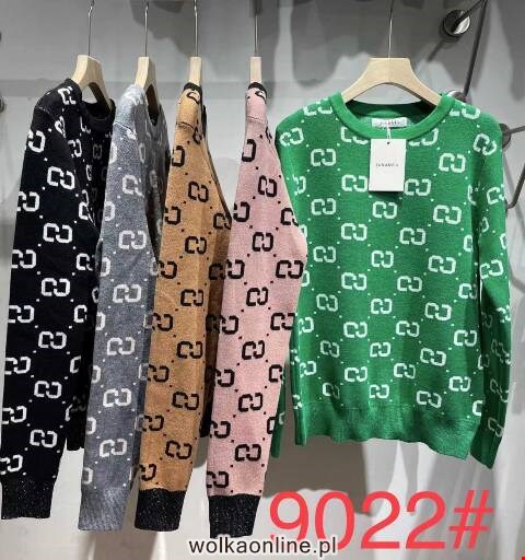 Sweter damskie 9022 Mix kolor S-L