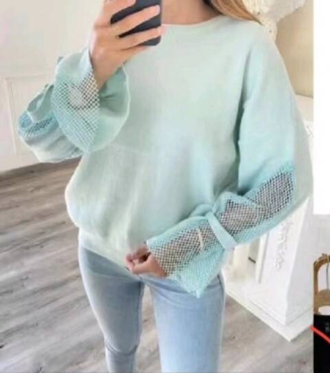 Sweter damskie 9212 Mix kolor Standard