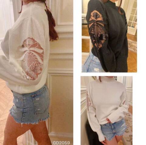 Sweter damskie GD2059 Mix kolor Standard