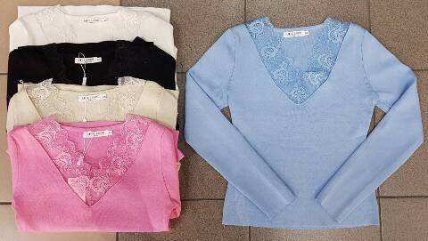 Sweter damskie 9221 Mix kolor Standard 1