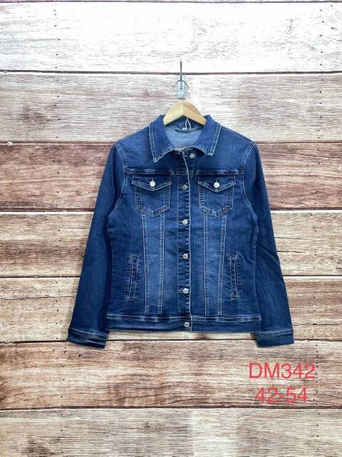 Kurtka jeansowa damskie DM342 1 kolor 42-54 1