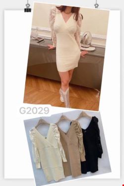 Sukienka damskie G2029 Mix kolor Standard