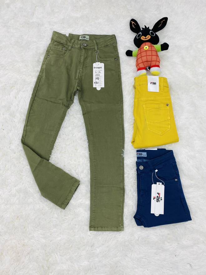 Spodnie chłopięce 9241 1 kolor  4-12