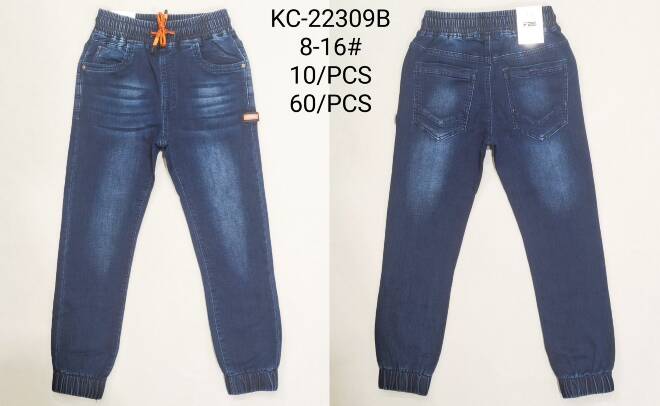Jeansy chłopięce KC-22309B 1 kolor  8-16
