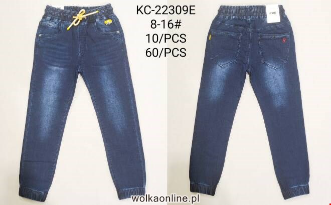 Jeansy chłopięce KC-22309E 1 kolor  8-16